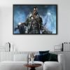 arnold schwarzenegger terminator floating frame canvas