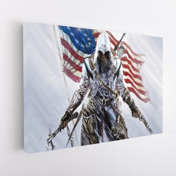 assassins creed stretched canvas