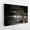 hockey motivation stretched canvas