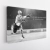 hockey quote stretched canvas