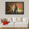 jack sparrow floating frame canvas