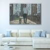 john wick 2 floating frame canvas