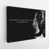 mike singletary football stretched canvas