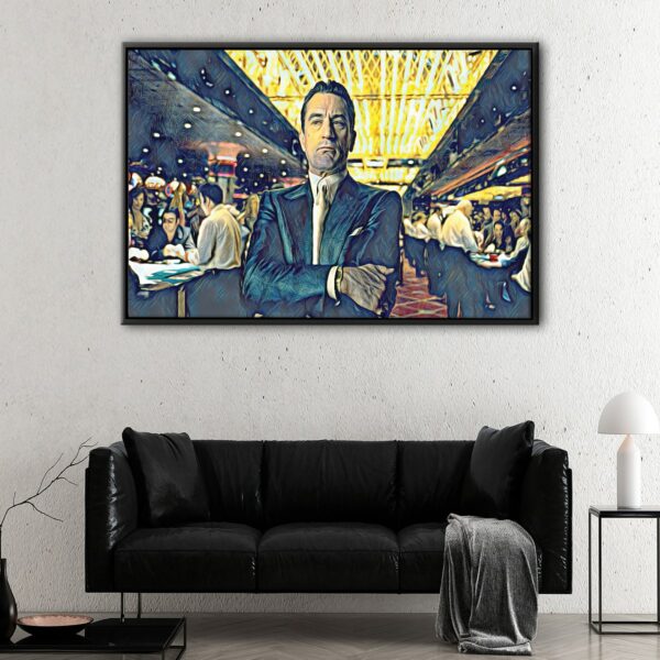 robert de niro floating frame canvas