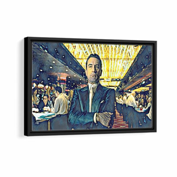 robert de niro framed canvas black frame