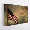 us freedom stretched canvas