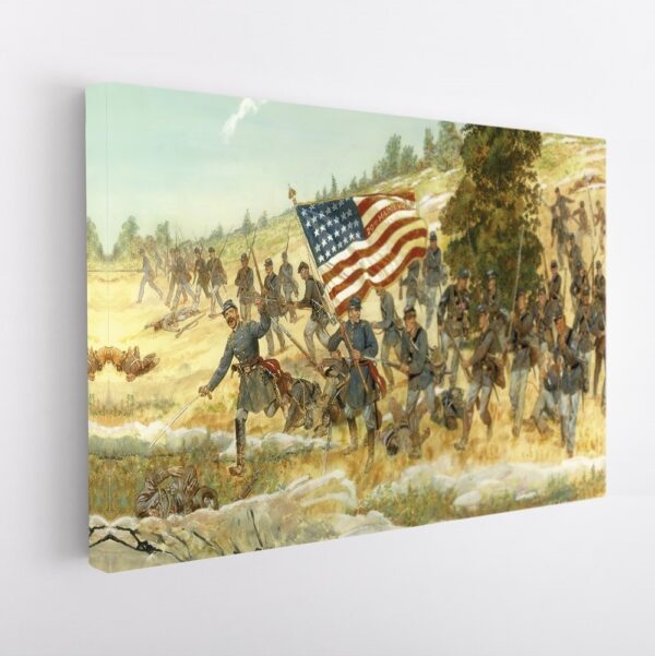 us independence day stretched canvas