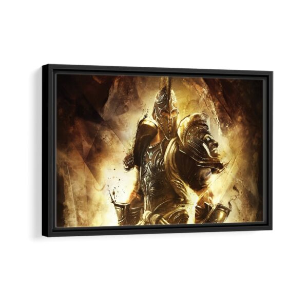 war fighter framed canvas black frame