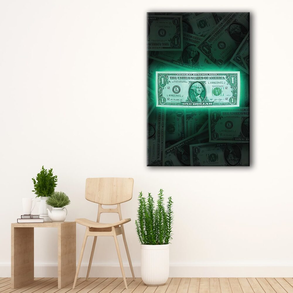 shining money canvas1