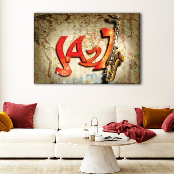 1 panels jazz world canvas art