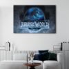 1 panels jurassic world canvas art