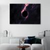 1 panels solar eclipse canvas art