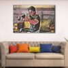 1 panels the gunman canvas art