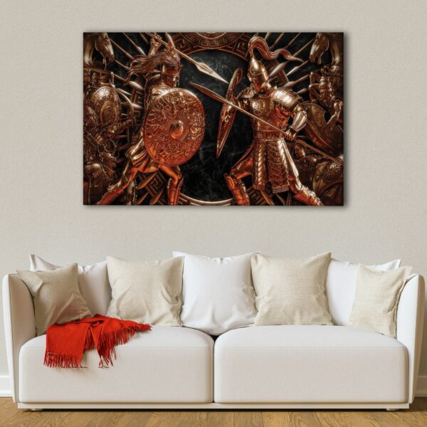 1 panels troy saga canvas art