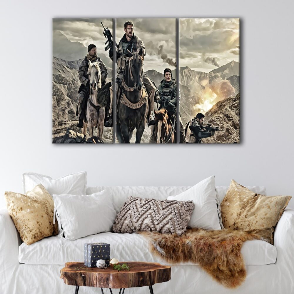 3 panels 12 strong canvas art