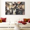 3 panels extraordinary gentlemen canvas art