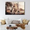 3 panels the lion king canvas art