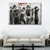 3 panels the magnificent seven canvas art