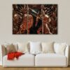 3 panels troy saga canvas art