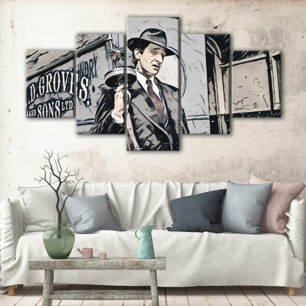 5 panels luca changretta canvas art