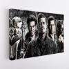 inglourious basterds stretched canvas