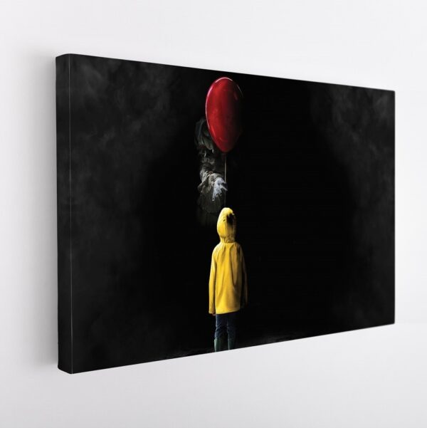 it movie stretched canvas