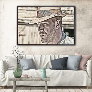 lawless floating frame canvas