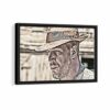 lawless framed canvas black frame