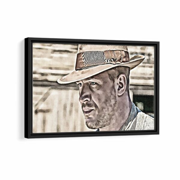 lawless framed canvas black frame