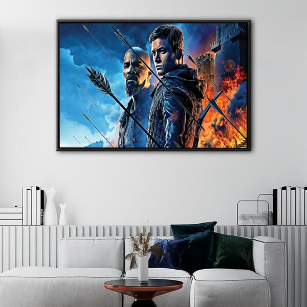 robin hood 2 floating frame canvas