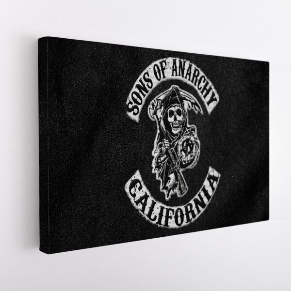 sons of anarchy stretched canvas