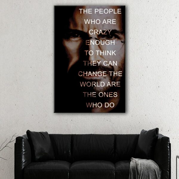 steve jobs quote canvas2