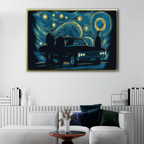 supernatural floating frame canvas