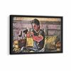 the gunman framed canvas black frame