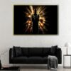 the hitman floating frame canvas