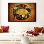 the hobbit floating frame canvas