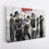 the magnificent seven stretched canvas