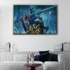 transformers floating frame canvas