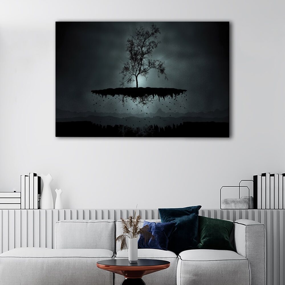 1 panels flying tree canvas art