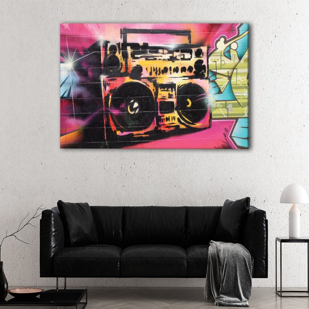 tableau boombox hip hop