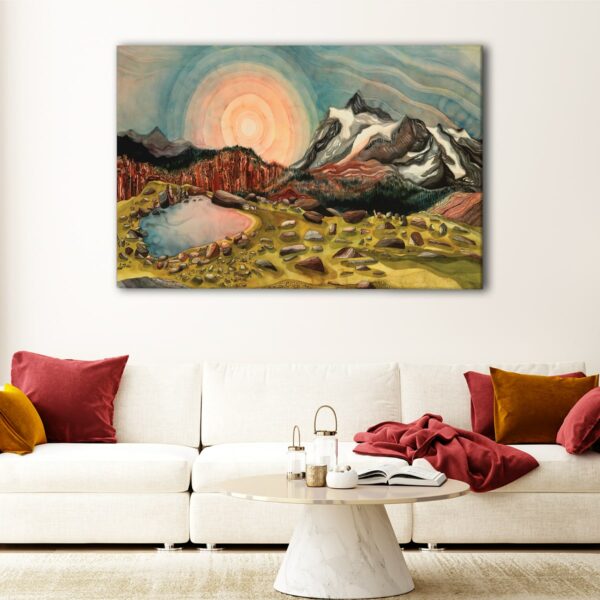 1 panels landscape painting canvas art