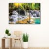 3 panels erawan falls canvas art