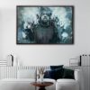 ice cube floating frame canvas