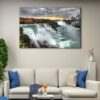 1 panels sunset at niagara falls canvas art