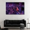 1 panels tokyo by night canvas art