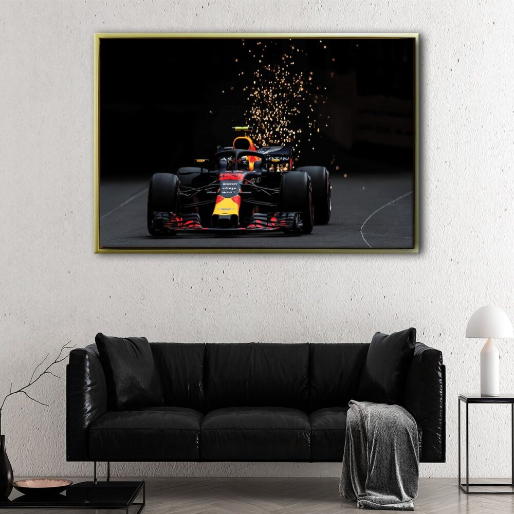 max verstappen floating frame canvas