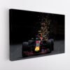 tableau sur toile imprimée max verstappen