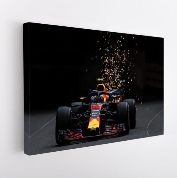 tableau sur toile imprimée max verstappen