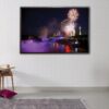 niagara falls fireworks floating frame canvas