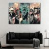 3 panels the purge election year canvas art